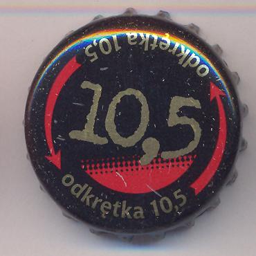 Beer cap Nr.3913: 10,5 produced by Browary Wielkopolski Lech S.A/Grodzisk Wielkopolski