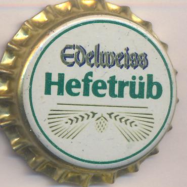 Beer cap Nr.3919: Edelweiss Hefetrüb produced by Hofbräu Kaltenhausen/Kaltenhausen