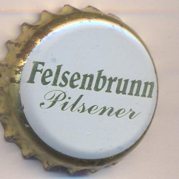 Beer cap Nr.3927: Felsenbrunn Pilsner produced by Kaiserdom Privatbrauerei Wörner KG/Bamberg