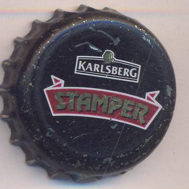 Beer cap Nr.3986: Karlsberg Stamper produced by Karlsberg Brauerei/Homburg/Saar