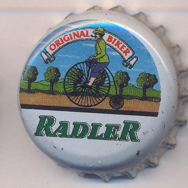 Beer cap Nr.3991: Original Biker Radler produced by Kaiserdom Privatbrauerei Wörner KG/Bamberg