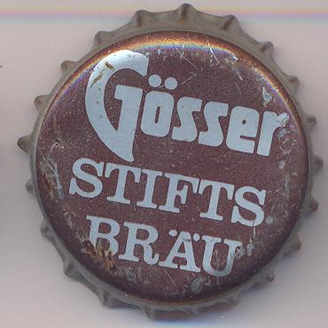 Beer cap Nr.4009: Gösser Stiftsbräu produced by Brauerei Göss/Göss