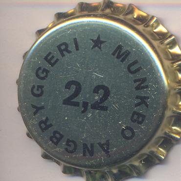 Beer cap Nr.4091: Munkbo 2,2 produced by Munkbo Angbryggeri/Smedjebacken