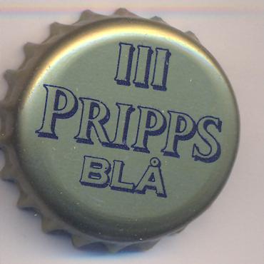 Beer cap Nr.4101: Pripps Bla III produced by AB Pripps Bryggerier/Göteborg