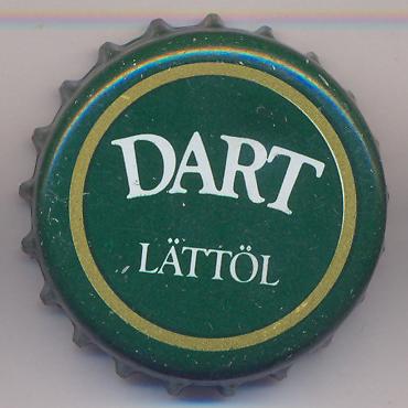 Beer cap Nr.4107: Dart Lättöl produced by AB Pripps Bryggerier/Göteborg