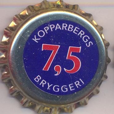 Beer cap Nr.4133: 7,5 produced by Kopparbergs Bryggeri AB/Kopparberg