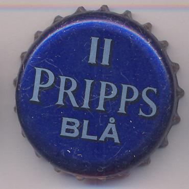 Beer cap Nr.4169: Pripps Bla II produced by AB Pripps Bryggerier/Göteborg