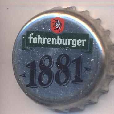 Beer cap Nr.4190: 1881 Gold Märzen produced by Bierbrauerei Fohrenburg GmbH. & Co./Bludenz