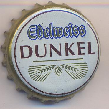 Beer cap Nr.4197: Edelweiss Dunkel produced by Hofbräu Kaltenhausen/Kaltenhausen