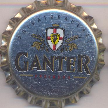 Beer cap Nr.4228: Ganter produced by Privatbrauerei Ganter/Freiburg