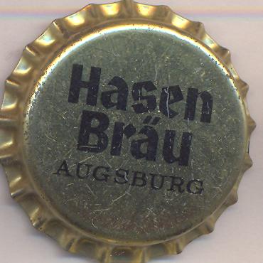 Beer cap Nr.4242: Hasenbräu produced by Hasenbräu/Augsburg