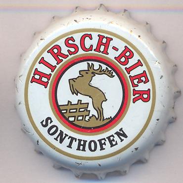 Beer cap Nr.4251: Hirsch Bier produced by Hirschbrauerei/Sonthofen