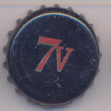 Beer cap Nr.4289: 7 Vienuoliai produced by Tartu Ölletehas/Tartu