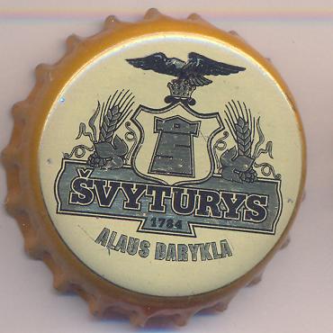 Beer cap Nr.4303: Gintarinis produced by Svyturys/Klaipeda