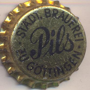 Beer cap Nr.4350: Pils produced by Städt. Brauerei zu Göttingen/Göttingen