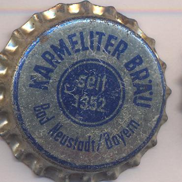 Beer cap Nr.4392: Karmeliter Bräu produced by Karmeliter Bräu/Bad Neustadt/Saale