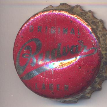 Beer cap Nr.4416: Budvar Lager produced by Brauerei Budweis/Budweis