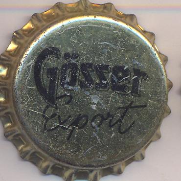 Beer cap Nr.4476: Gösser Export produced by Brauerei Göss/Göss