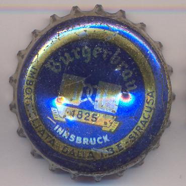 Beer cap Nr.4481: Bürgerbräu produced by Bürgerbräu Innsbruck/Innsbruck