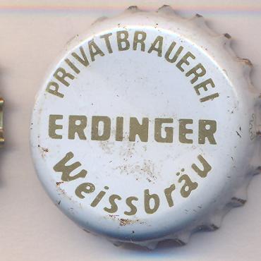 Beer cap Nr.4489: Erdinger Weissbier produced by Erdinger Weissbräu/Erding