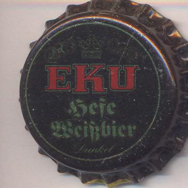 Beer cap Nr.4490: Hefe Weißbier Dunkel produced by Erste Kulmbacher Actienbrauerei AG/Kulmbach