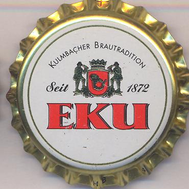 Beer cap Nr.4493: EKU produced by Erste Kulmbacher Actienbrauerei AG/Kulmbach