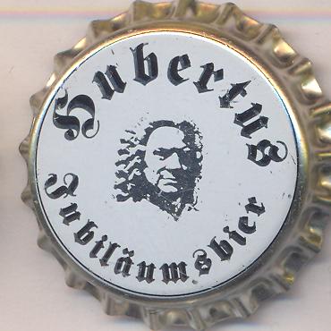 Beer cap Nr.4512: Hubertus Jubiläumsbier produced by Köthener Brauerei GmbH/Köthen