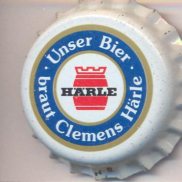 Beer cap Nr.4581: Härle produced by Clemens Härle/Leutkirch