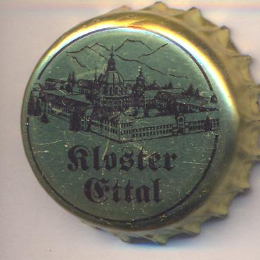 Beer cap Nr.4637: Klosterbier produced by Ettaler Klosterbrauerei/Ettal