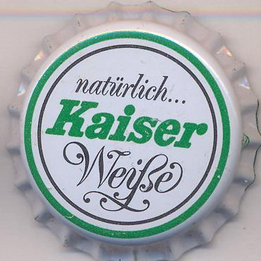 Beer cap Nr.4670: Kaiser Weiße produced by Kaiser-Braeu OHG Anna u. Andreas Laus/Neuhaus