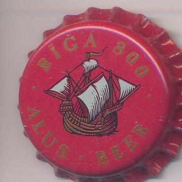 Beer cap Nr.4711: Riga 800 produced by Aldaris/Riga