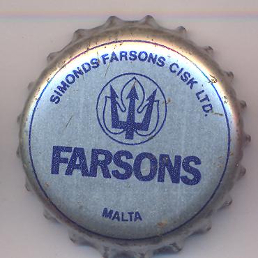 Beer cap Nr.4743: Farsons produced by Simonds Farsons Cisk LTD/Mriehel