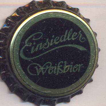 Beer cap Nr.4818: Einsiedler Weißbier produced by Einsiedler Brauhuas GmbH Privatbrauerei/Einsiedel