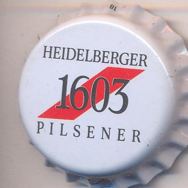 Beer cap Nr.4821: Heidelberger Pilsener produced by Heidelberger Brauerei/Heidelberg