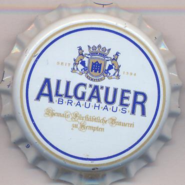 Beer cap Nr.4829: Weizen produced by Allgäuer Brauhaus AG/Kempten