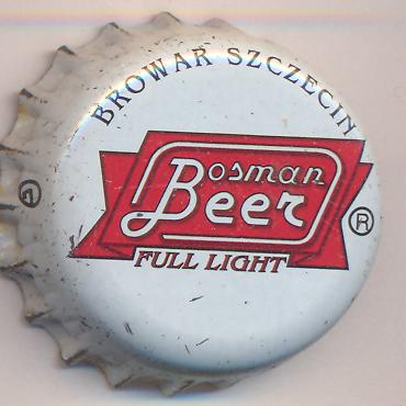 Beer cap Nr.4865: Bosman Full Light produced by Browar Szczecin/Szczecin