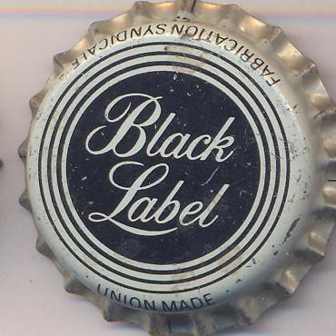 Beer cap Nr.4978: Black Label produced by Molson Brewing/Ontario