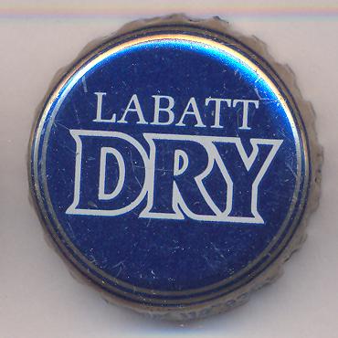 Beer cap Nr.5004: Dry produced by Labatt Brewing/Ontario