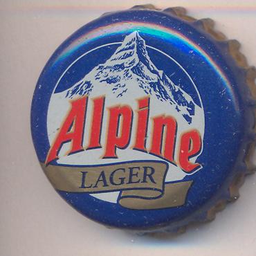 Beer cap Nr.5008: Alpine Lager produced by Moosehead/Saint John