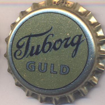 Beer cap Nr.5063: Tuborg Guld produced by Tuborg Breweries Ltd/Hellerup