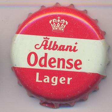 Beer cap Nr.5075: Odense Lager produced by Albani Bryggerirne/Odense