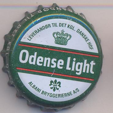 Beer cap Nr.5081: Odense Light produced by Albani Bryggerirne/Odense