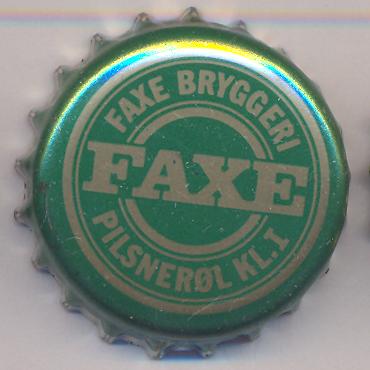 Beer cap Nr.5100: Faxe produced by Faxe Bryggeri/Faske