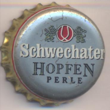 Beer cap Nr.5145: Schwechater Hopfenperle produced by Brauerei Schwechat/Schwechat