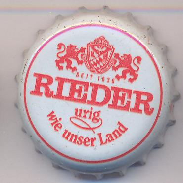 Beer cap Nr.5161: Rieder Bier produced by Brauerei Ried reg. Ges.m.b.H./Ried