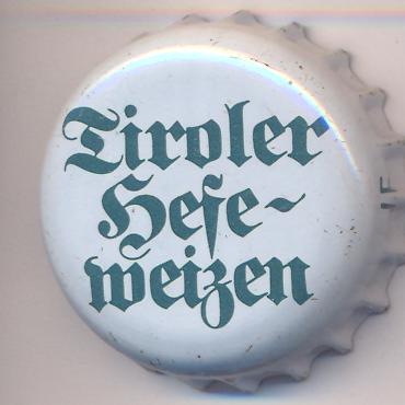 Beer cap Nr.5185: Tiroler Hefeweizen produced by Brauerei Josef Huber/St. Johann in Tirol