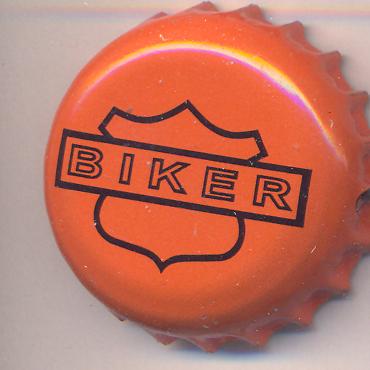 Beer cap Nr.5215: Biker produced by Pivovar Eggenberg/Cesky Krumlov