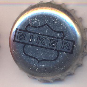 Beer cap Nr.5216: Biker produced by Pivovar Eggenberg/Cesky Krumlov