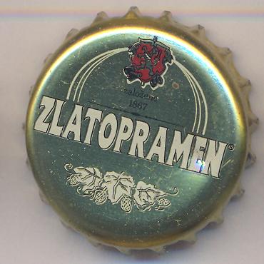 Beer cap Nr.5218: Zlatopramen produced by Krasne Brezno/Usti Nad Labem