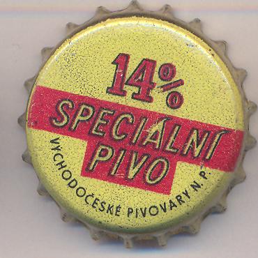 Beer cap Nr.5235: Specialny Pivo 14% produced by Vychodoceske Pivovary/Vychodoceske